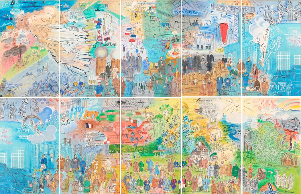 ラウル・デュフィ 「電気の精 （10枚セット）」 | | アトリエ・ブランカ