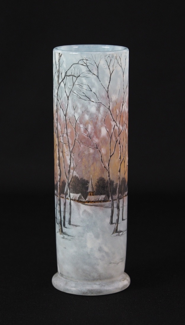 ドーム兄弟 「オランダ雪景色文花瓶」 | | アトリエ・ブランカ