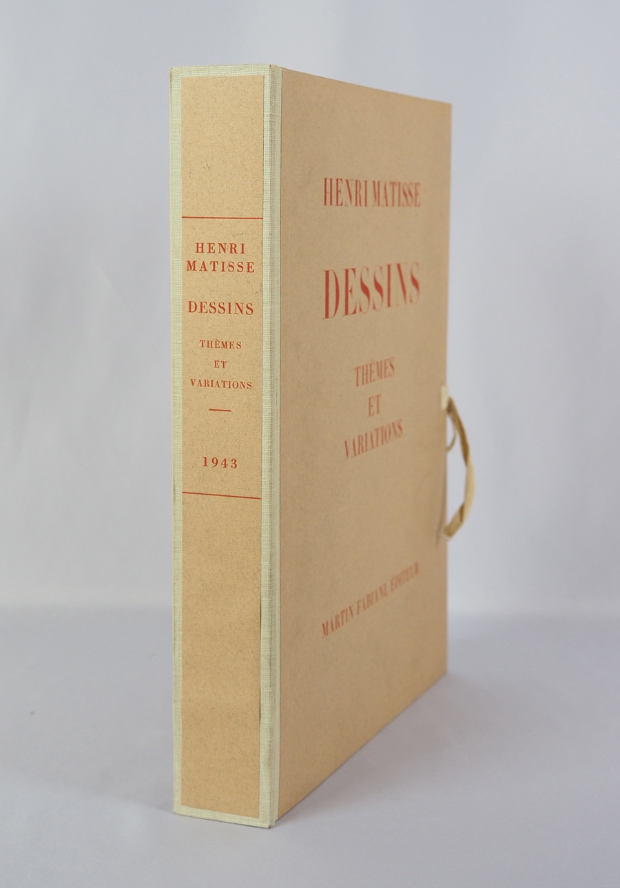 アンリ・マティス デッサン集『テーマ＆ヴァリエーション