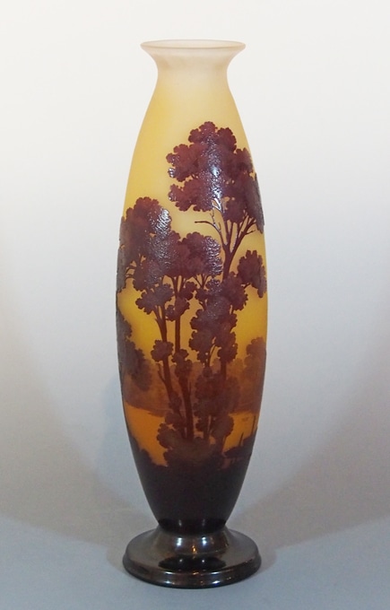 エミール・ガレ 「湖水風景文花瓶」 | | アトリエ・ブランカ