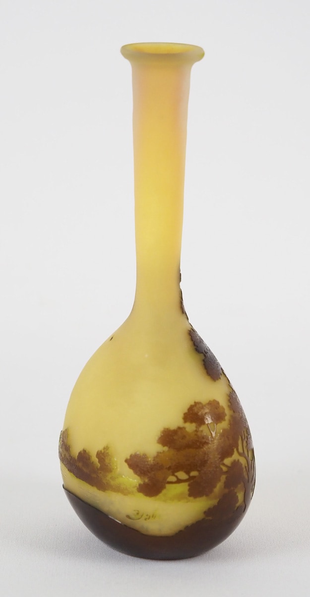 エミール・ガレ 「湖水風景文花瓶」 | | アトリエ・ブランカ