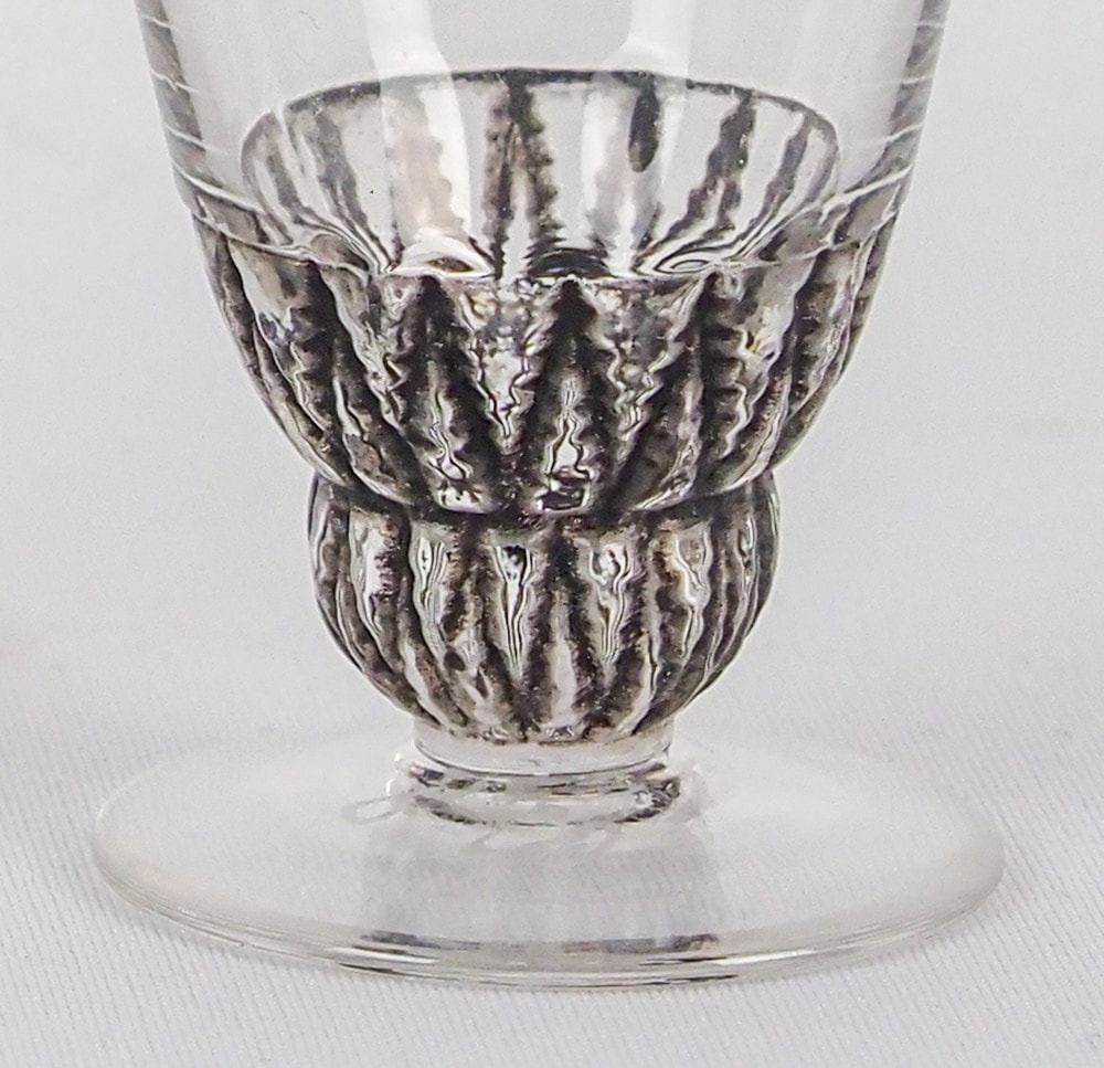 ルネ・ラリック 「ワイングラス：CHAMPIGNY」（◇2客在庫あり