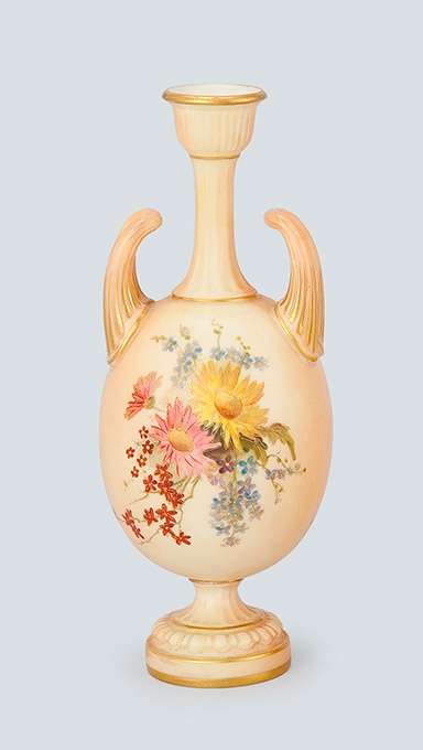 ロイヤル ウースター 「ジャポニズム花文花瓶」 | | アトリエ・ブランカ