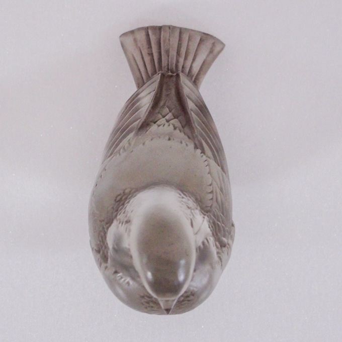 ルネ・ラリック 「ペーパーウェイト：MOINEAU FIER」 | | アトリエ