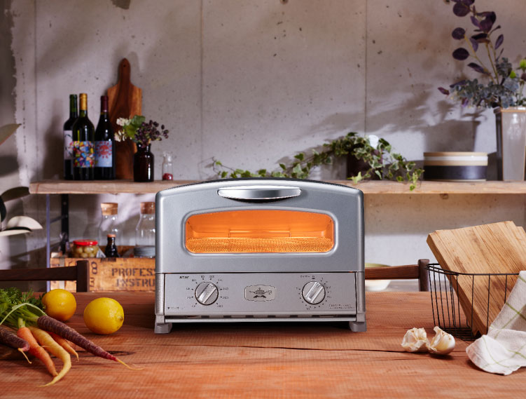 グラファイト グリル＆トースター 4枚焼き(SILVER) | 電気調理