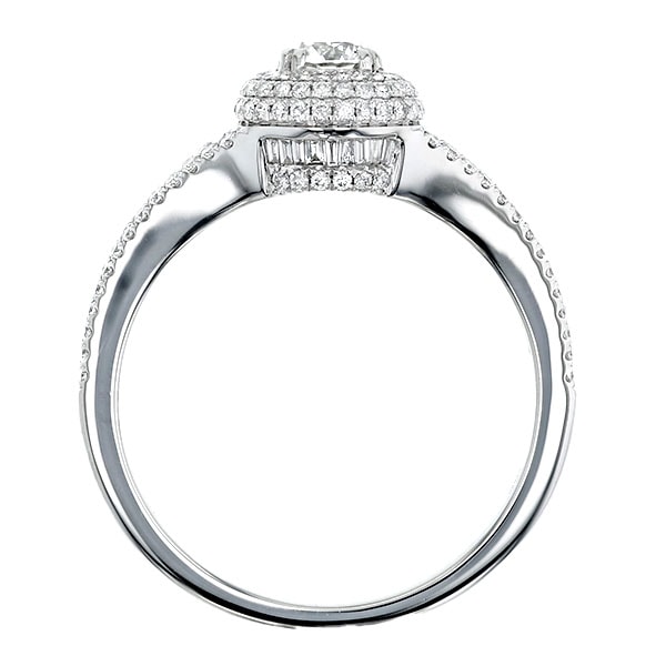 ダイヤモンド リング 0.5ct D IF 3EX プラチナ GIA 鑑定書付 【R