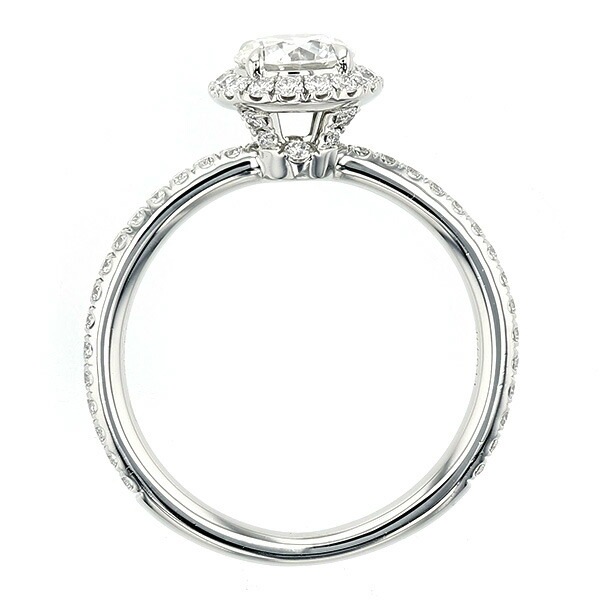 ハリーウィンストン ラウンドカット・マイクロパヴェ・リング【中古