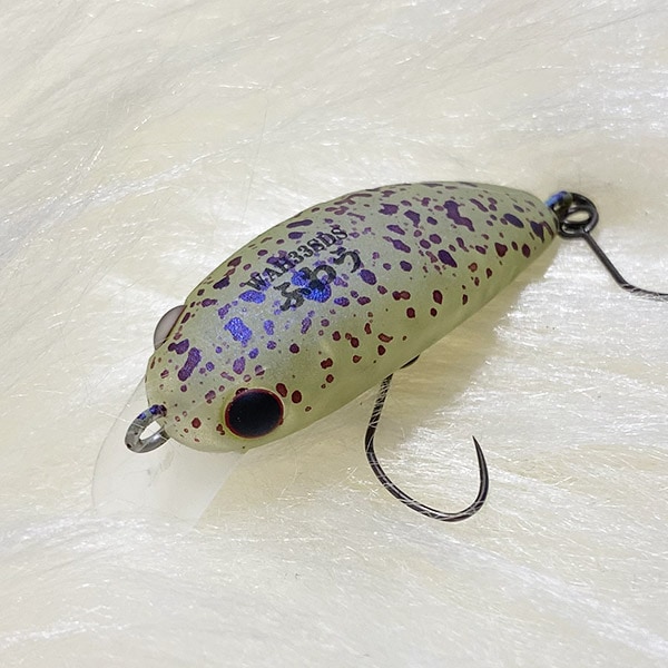 オリカラ】ラッキークラフト ワウ33SDS(ふわう) 赤坂グリ子Lava【3個