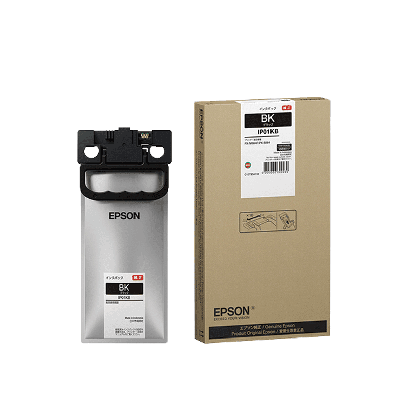 販売】エプソン インクパック IP01KB ブラック 大容量 純正 | アケボノ