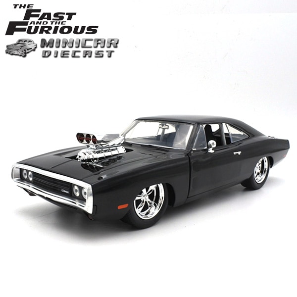 1/24 ワイルドスピード 箱入り ミニカー 1970 DODGE CHARGER R/T
