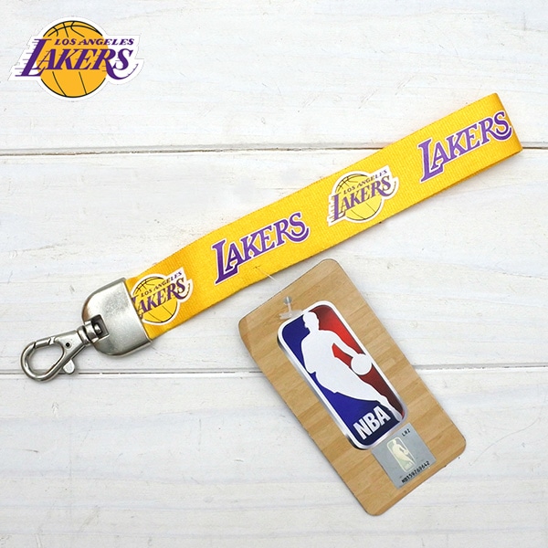 レイカーズ ネックストラップ 全3色 NBA LOS ANGELES LAKERS
