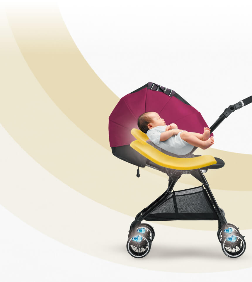 スゴカルα 4キャス compact エッグショック HK アイシクルネイビー<br