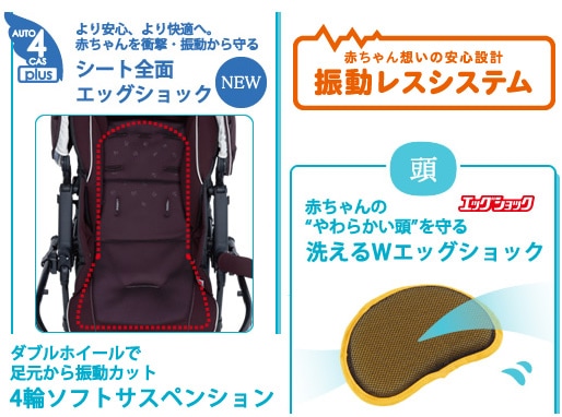 メチャカル ハンディ オート4キャスplus エッグショック HF ラセットBR