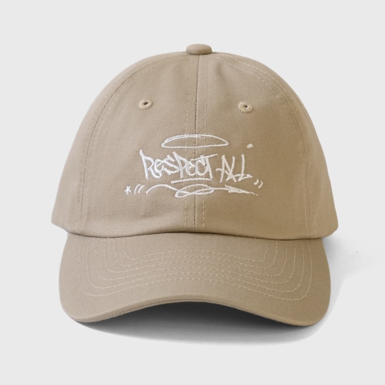 EC限定】TAGGING LOWキャップ（ベージュ） | RESPECT ALL ツアーグッズ