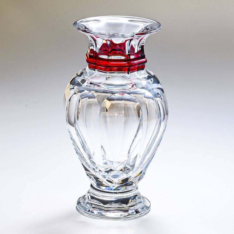 バカラ 名入れ対応 Baccarat ベース 花瓶 アルクール HARCOURT バラ