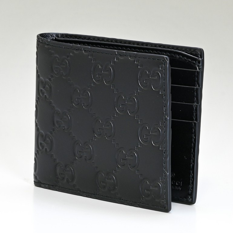 グッチ GUCCI 財布 二つ折り財布 メンズ 小銭入れなし AVEL グッチシマ