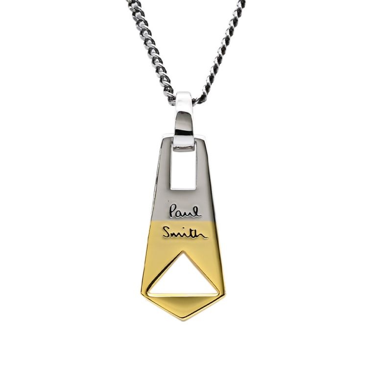 ポールスミス Paul Smith ネックレス メンズ ジップモチーフ シルバー