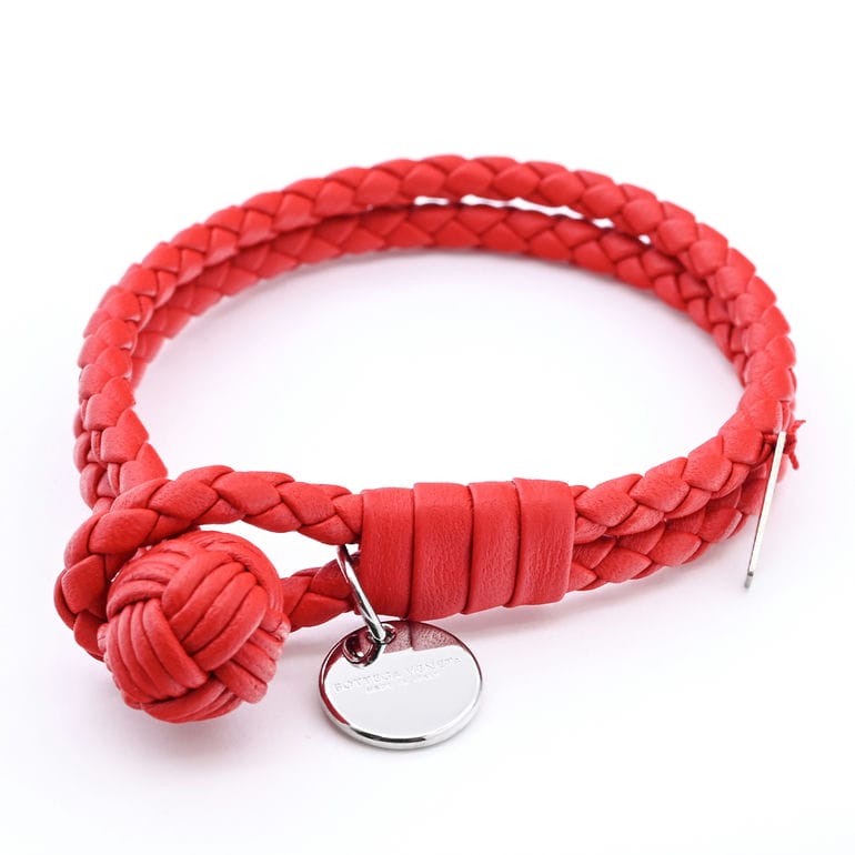 ボッテガヴェネタ BOTTEGA VENETA ブレスレット 本革 メンズ