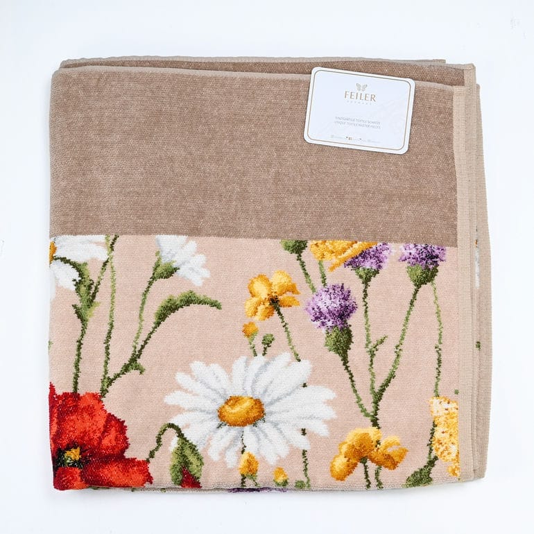 フェイラー FEILER バスタオル 150cm×75cm Daisy Field Blue デイジー
