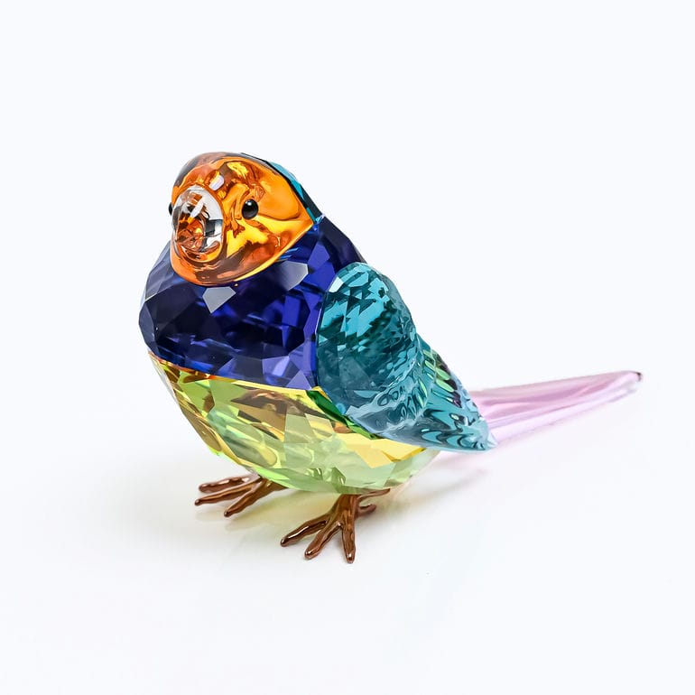 スワロフスキー SWAROVSKI フィギュリン Idyllia SCS コキンチョウ S