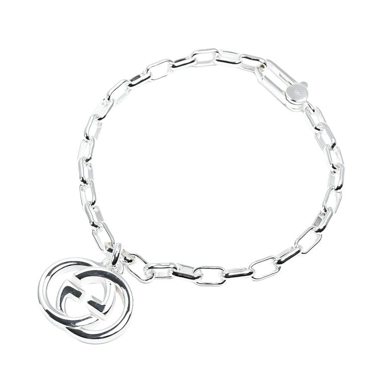 グッチ GUCCI ブレスレット 全2サイズ インターロッキング Gチャーム