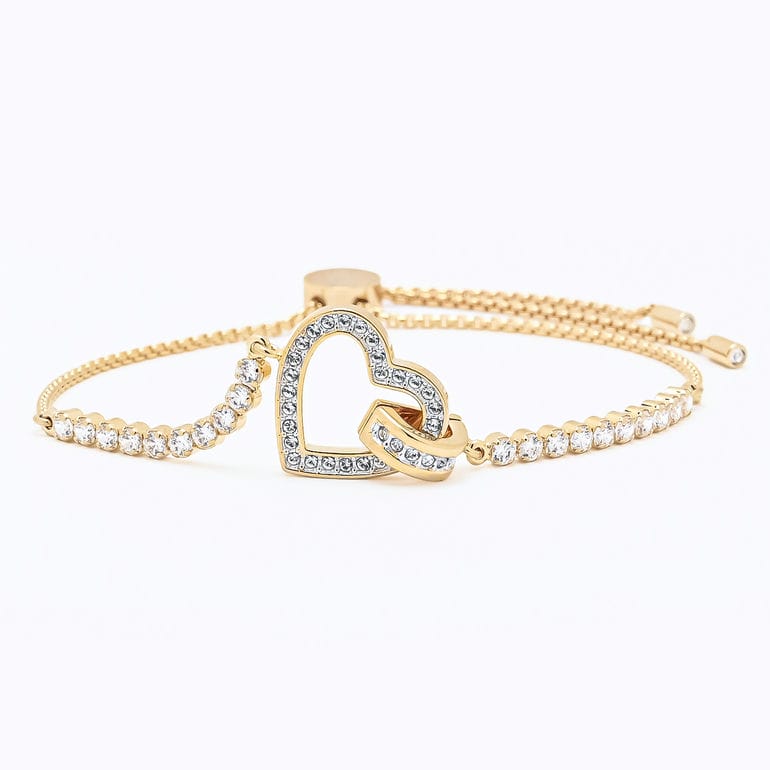 スワロフスキー SWAROVSKI ブレスレット Lovely ハート クリア