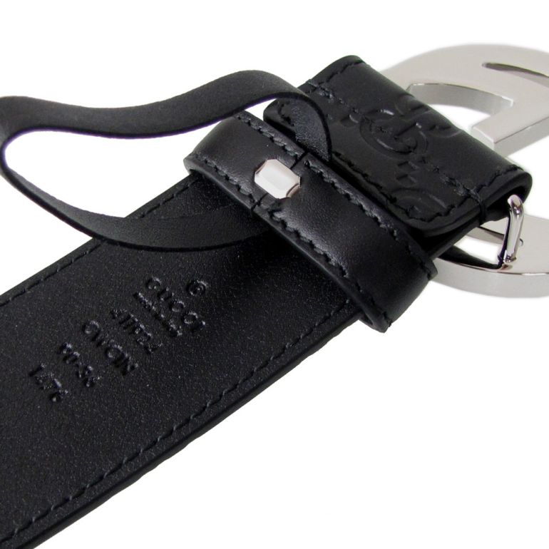 グッチ GUCCI ベルト メンズ GGレザー グッチシマ インターロッキングG