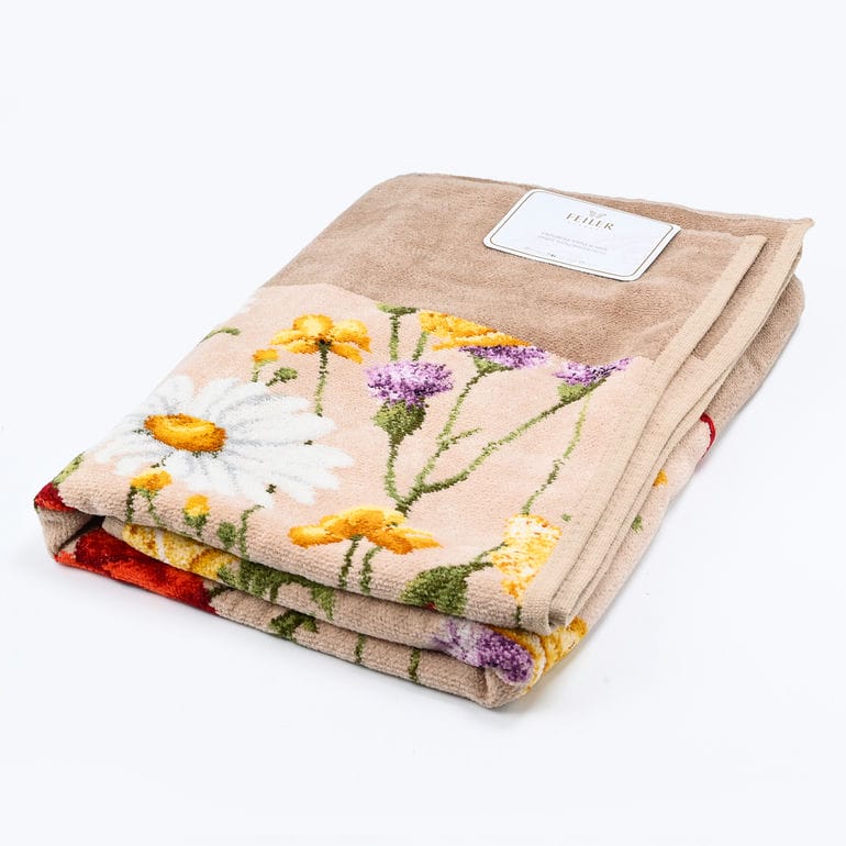 フェイラー FEILER バスタオル 150cm×75cm Daisy Field Blue デイジー