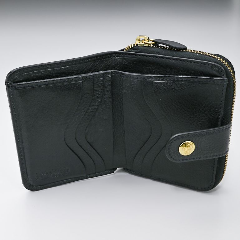 イルビゾンテ IL BISONTE 財布 二つ折り財布 ラウンドファスナー