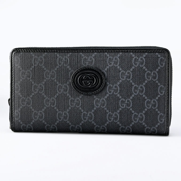 グッチ GUCCI 長財布 ラウンドファスナー レディース プチ マーモント
