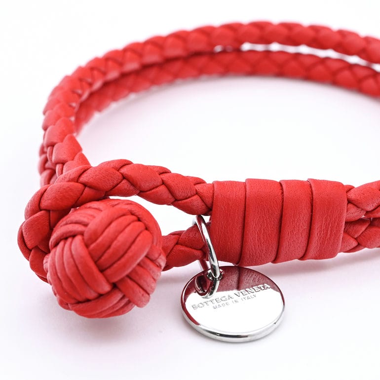 ボッテガヴェネタ BOTTEGA VENETA ブレスレット 本革 メンズ