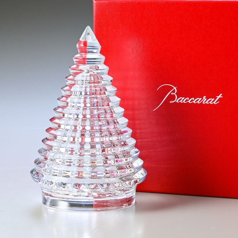 バカラ Baccarat クリスタルフィギュア 2022年新作 クリスマスツリー