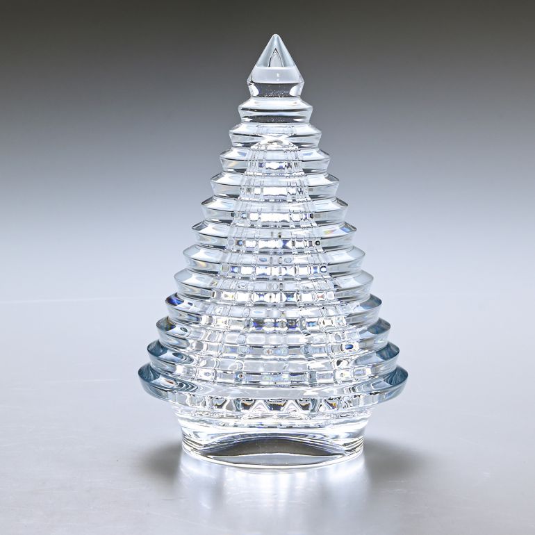 バカラ Baccarat クリスタルフィギュア 2022年新作 クリスマスツリー