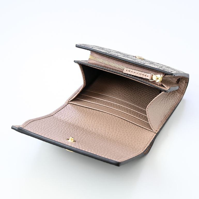 グッチ GUCCI 二つ折り財布 ミニ財布 レディース プチ マーモント