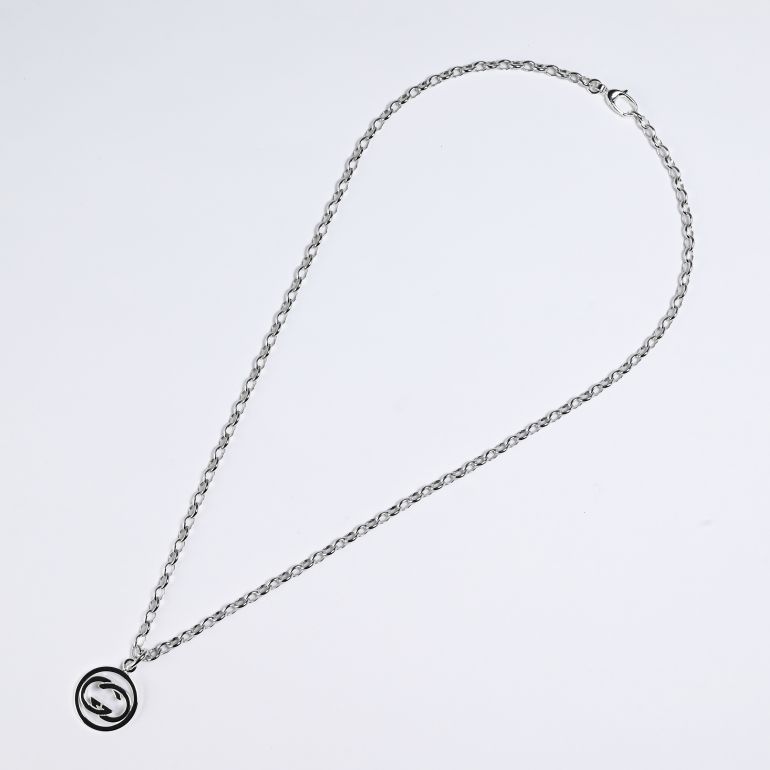 グッチ GUCCI ネックレス ジュエリー GGロゴ ペンダント BRANDED
