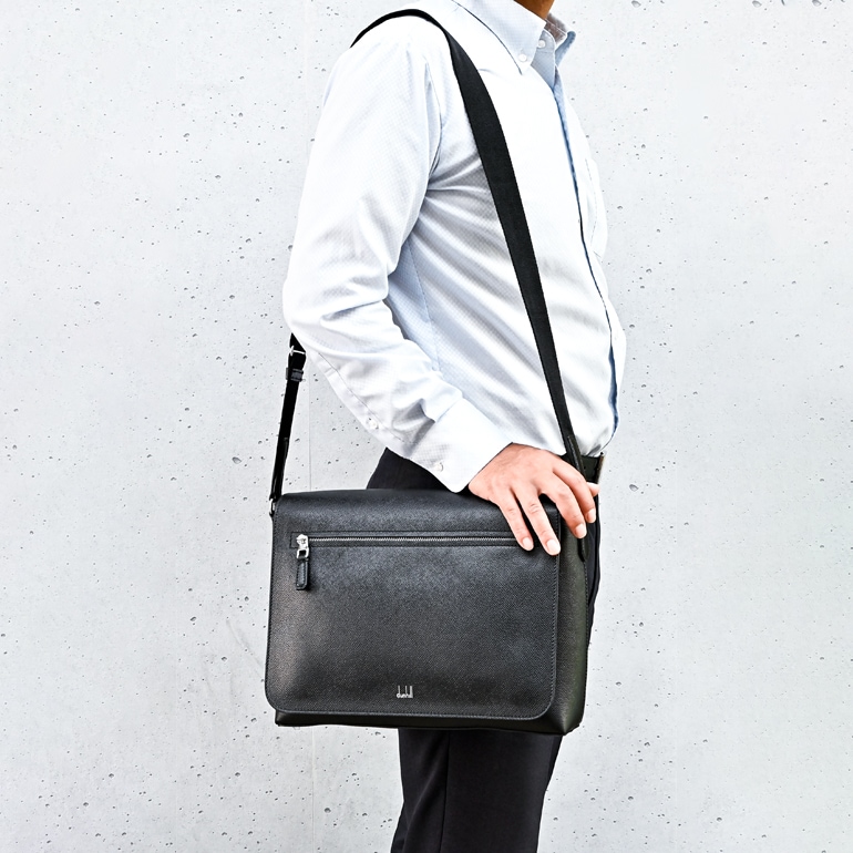 ダンヒル dunhill クロスショルダー バッグ メンズ カドガン ラージ