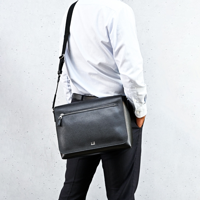 ダンヒル dunhill クロスショルダー バッグ メンズ カドガン ラージ