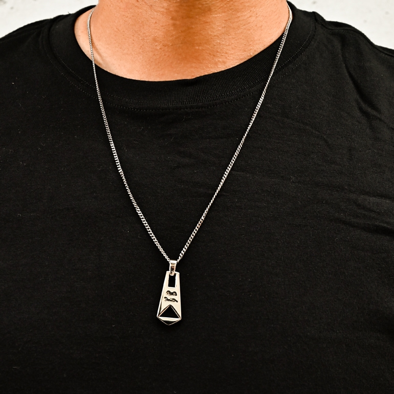 ポールスミス Paul Smith ネックレス ジップモチーフ シルバー NECK