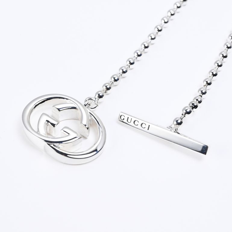グッチ GUCCI ネックレス ジュエリー ペンダント ダブルG ボール