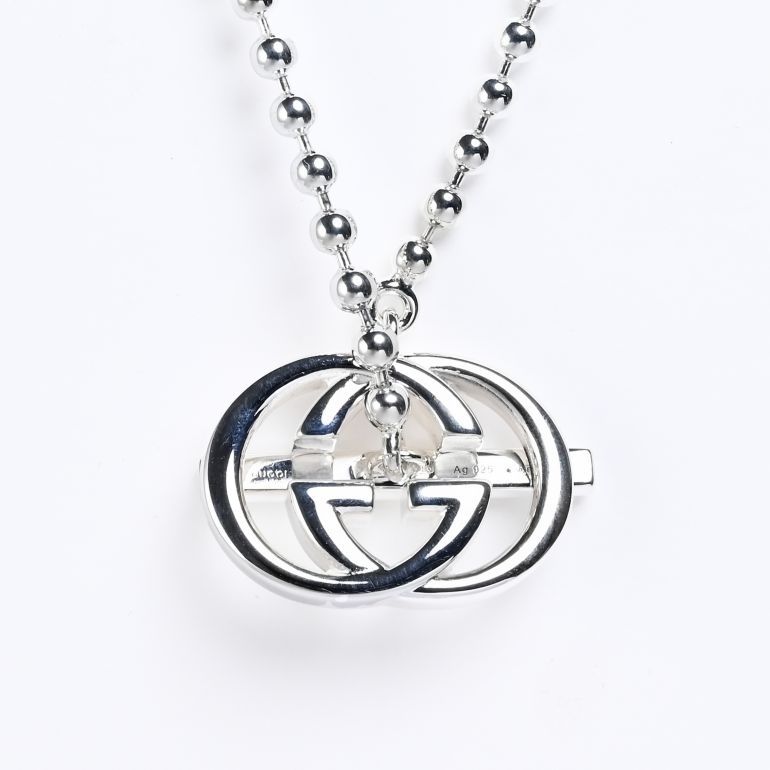 グッチ GUCCI ネックレス ジュエリー ペンダント ダブルG ボール