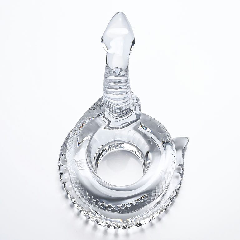 バカラ Baccarat クリスタルフィギュア 2024年新作 ヘビ 十二干支 2025