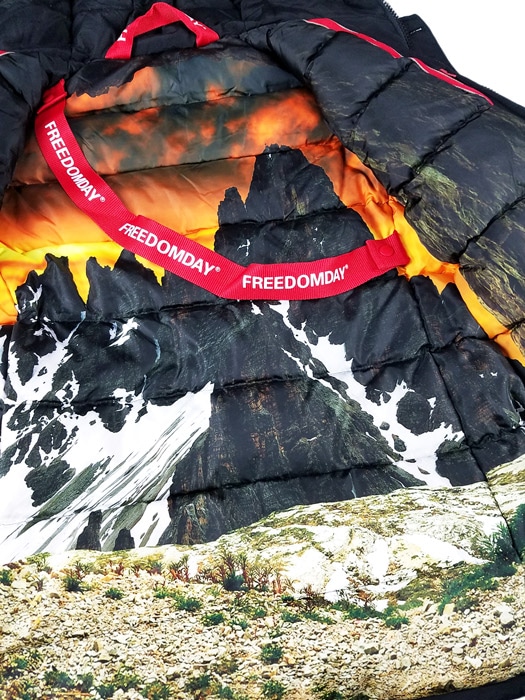 70%OFF】FREEDOMDAY フリーダムデイ ファー ダウンジャケット ブラック