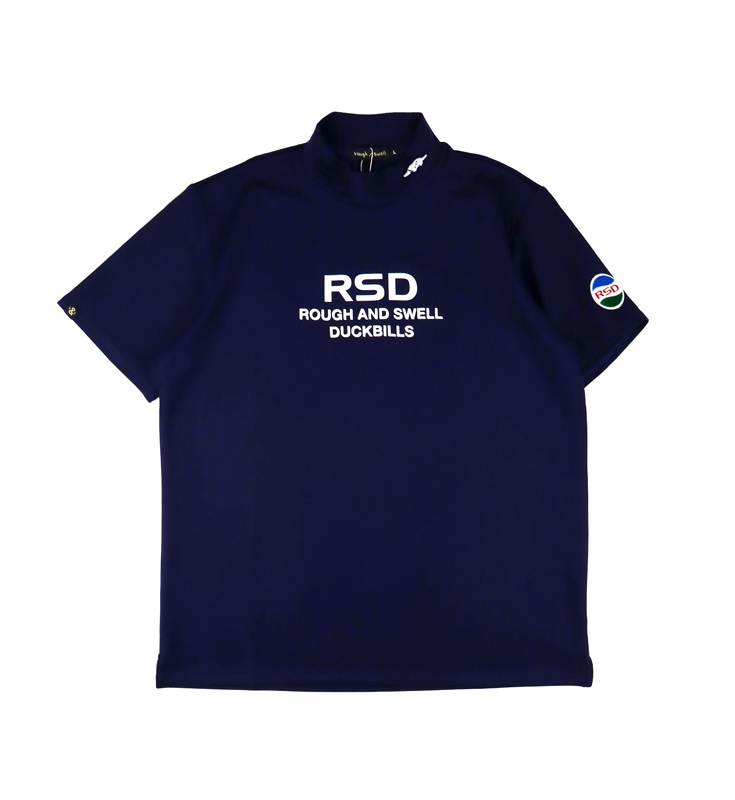 rough&swell ラフアンドスウェル SQUARE MOCK モックネック ネイビー