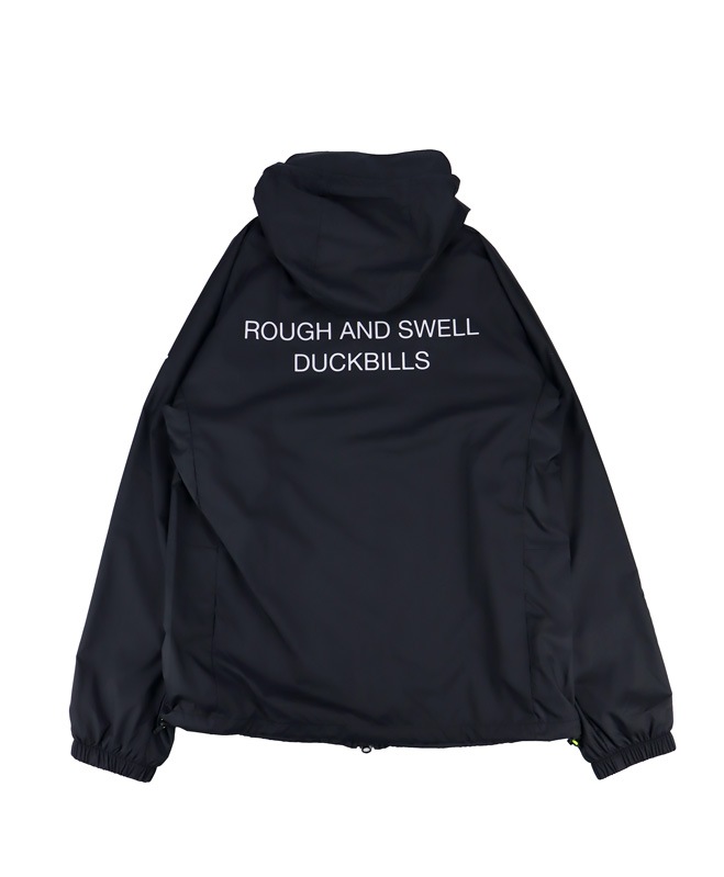 rough&swell ラフアンドスウェル RED IRON HOODIE ブルゾン ブラック