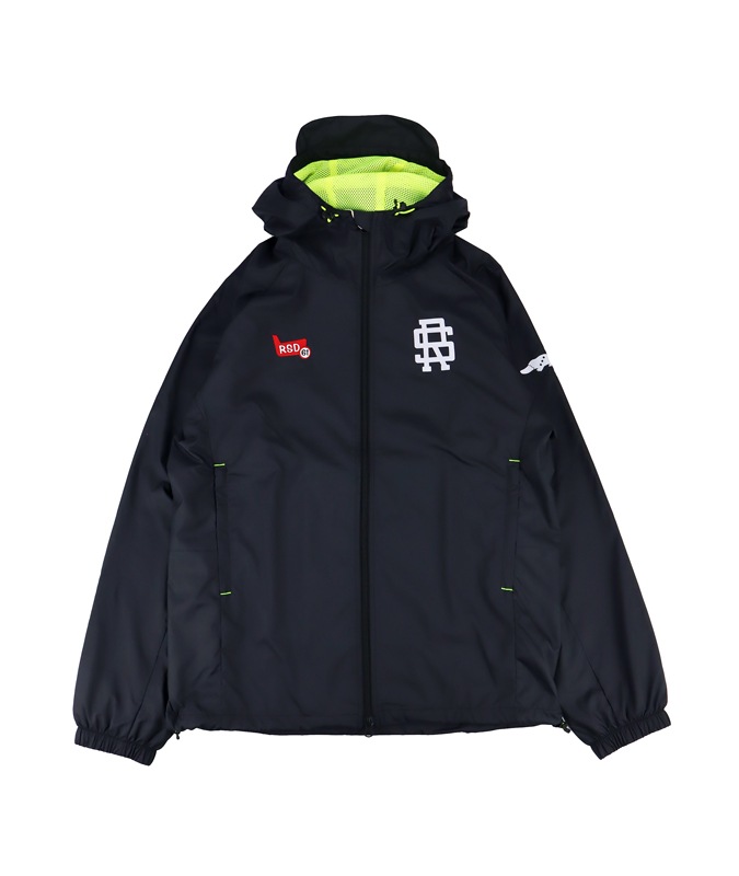 rough&swell ラフアンドスウェル RED IRON HOODIE ブルゾン ブラック