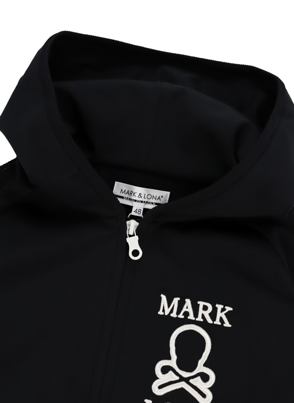 MARK&LONA マークアンドロナ Ever Mesh Knit Zip Hoodie | MEN