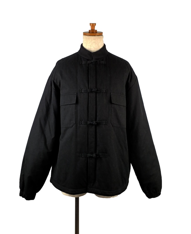 UNDERCOVER アンダーカバー CTシャギー起毛チャイナブルゾン ブラック