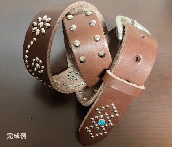 スタッズ　レザー　ベルト　ハンドメイド　bero3h-11 Amazon | [Laquest] 三角スタッズ ベルト メンズ 本革 三角 鋲 レザー