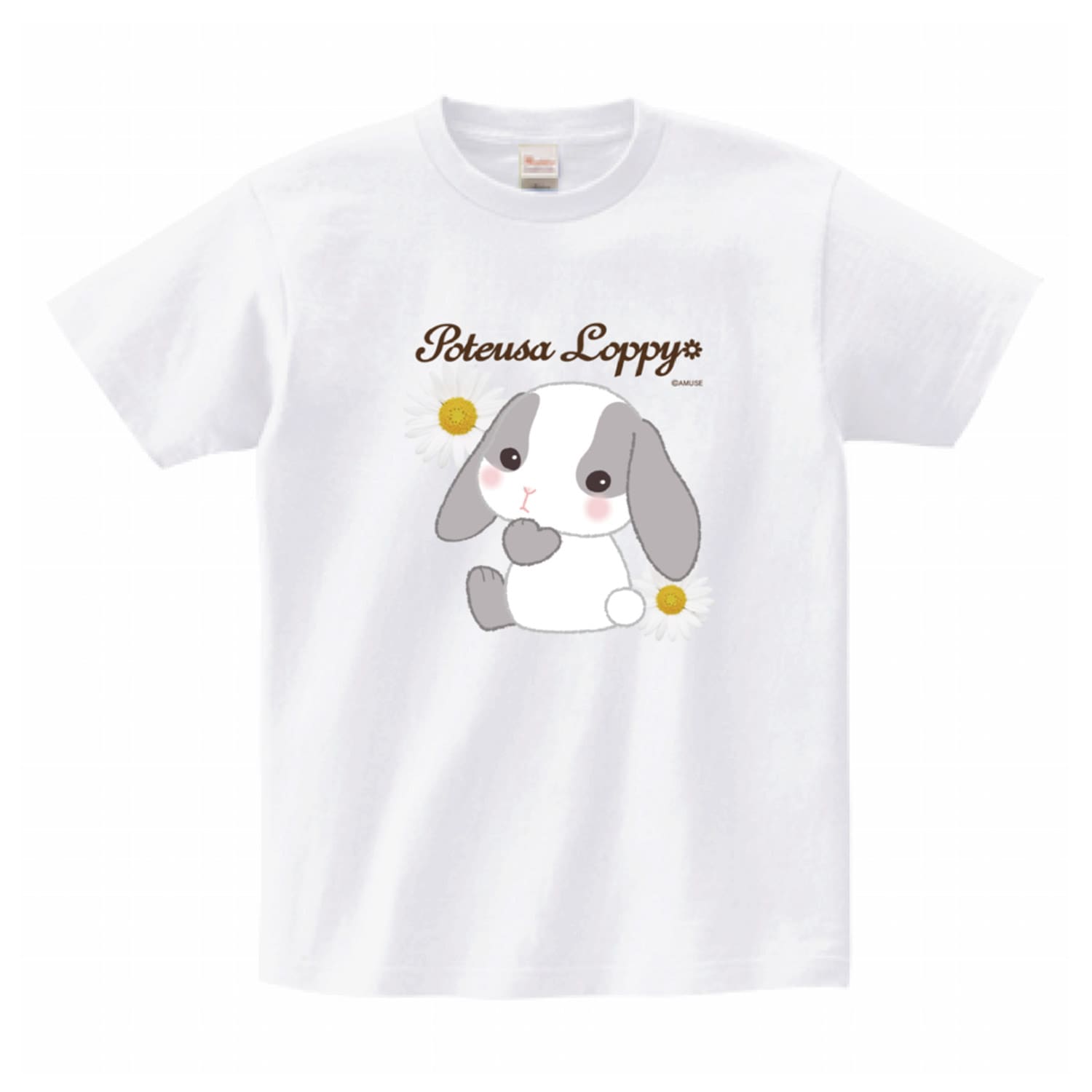 オンライン限定】ぽてうさろっぴーTシャツ(いちごみるくちゃん
