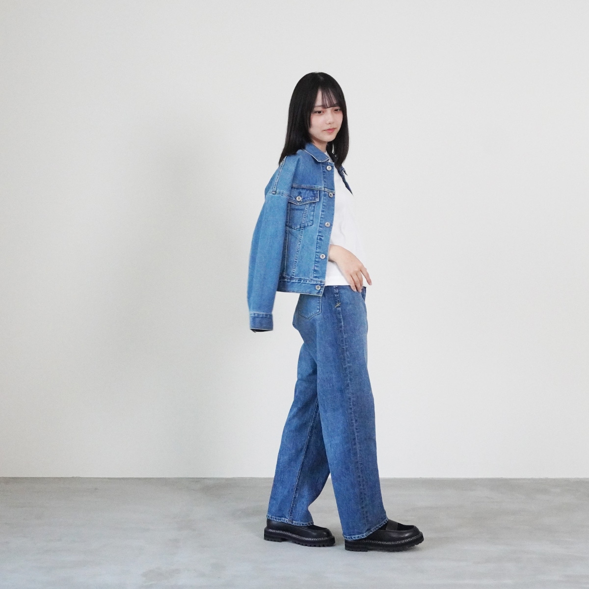 YANUK ヤヌーク】ルーズストレート JOAN | ANNE onlinestore - アンネ